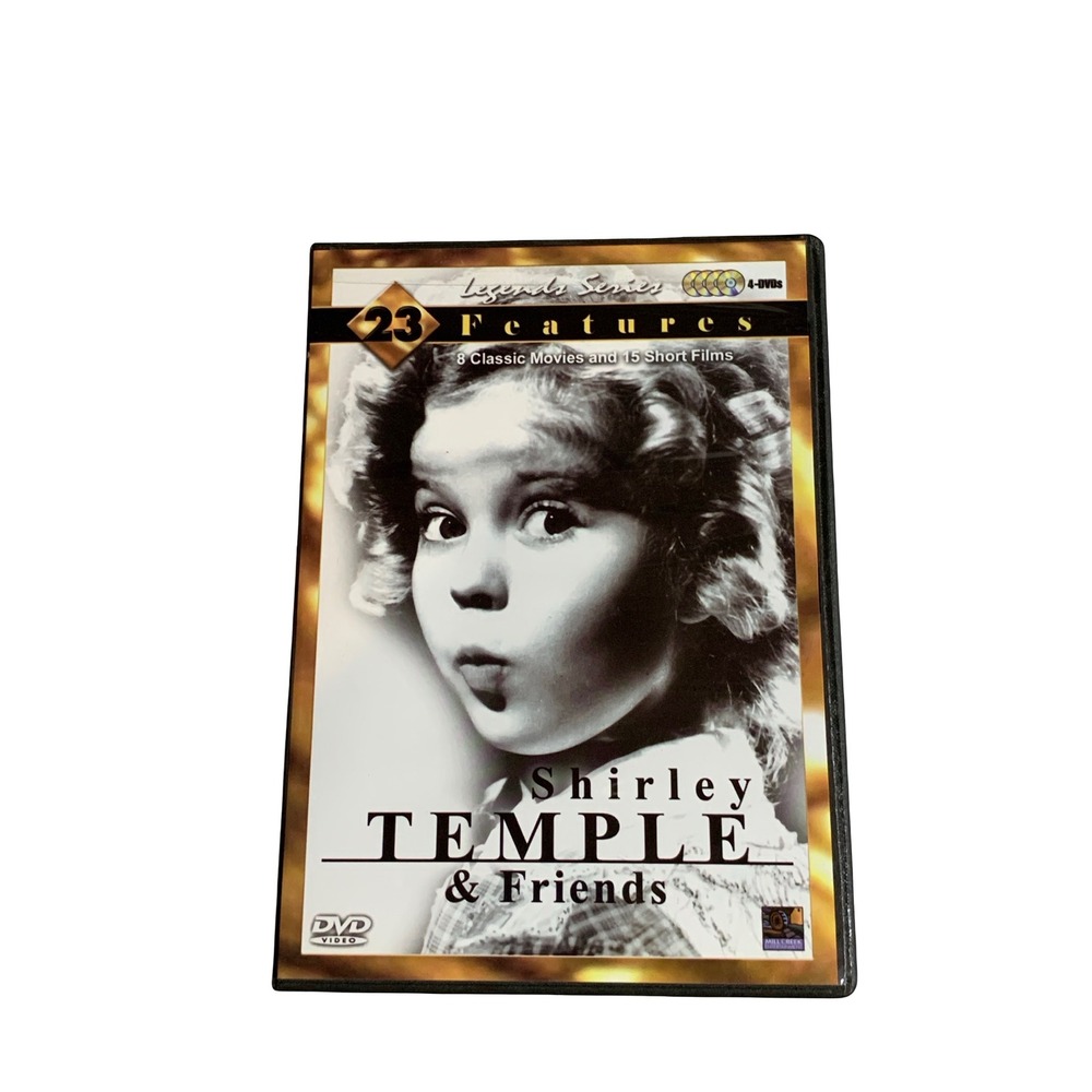 Shirley Temple & Friends Legends Series 4-DVD Set 23 Features Mill Creek Movie